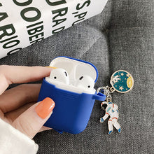 Load image into Gallery viewer, Cosmic Astronaut Spaceman Key ring Silicone Case (22 colors With Option)