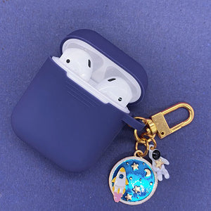 Cosmic Astronaut Spaceman Key ring Silicone Case (22 colors With Option)