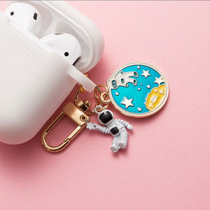 Cosmic Astronaut Spaceman Key ring Silicone Case (22 colors With Option)