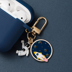 Cosmic Astronaut Spaceman Key ring Silicone Case (22 colors With Option)